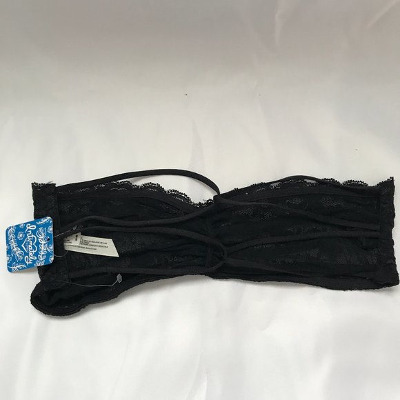 Free People Lace Essential Bandeau Bralette Bra - Picture 5 of 8